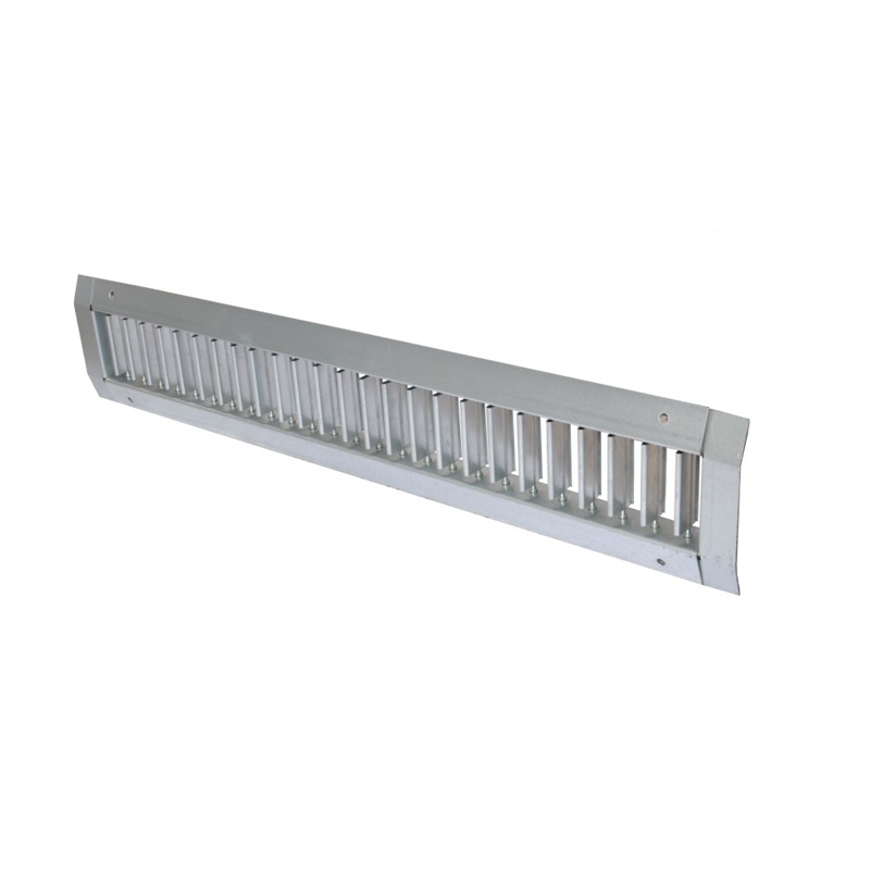 Grilles for spiral duct